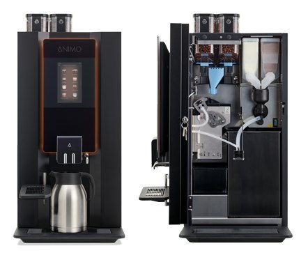 Ekspres automatyczny Animo OPTIBEAN X22 TS w użyciu